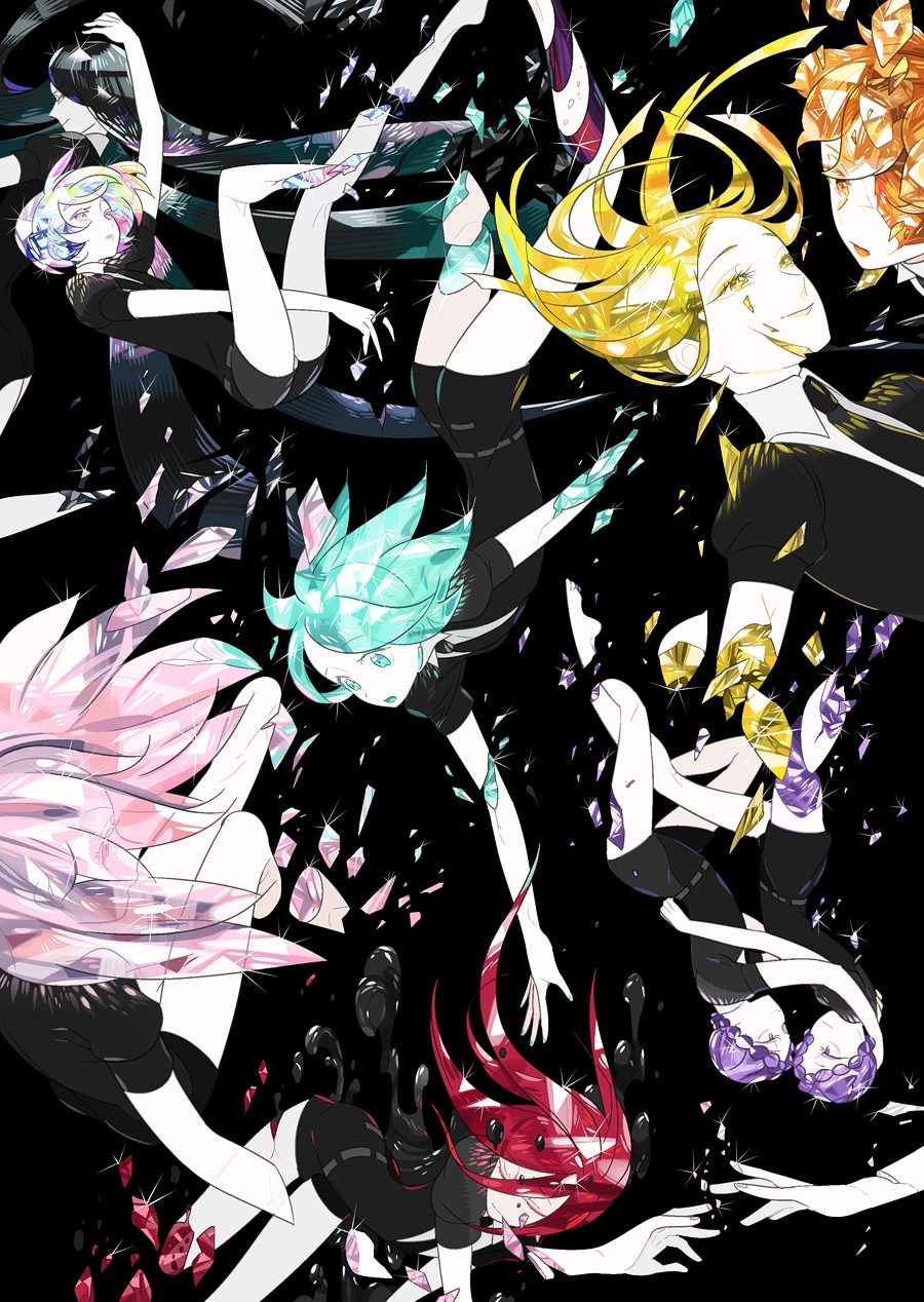 《宝石之国》动画改编到漫画哪里？续读卷数与删改范围